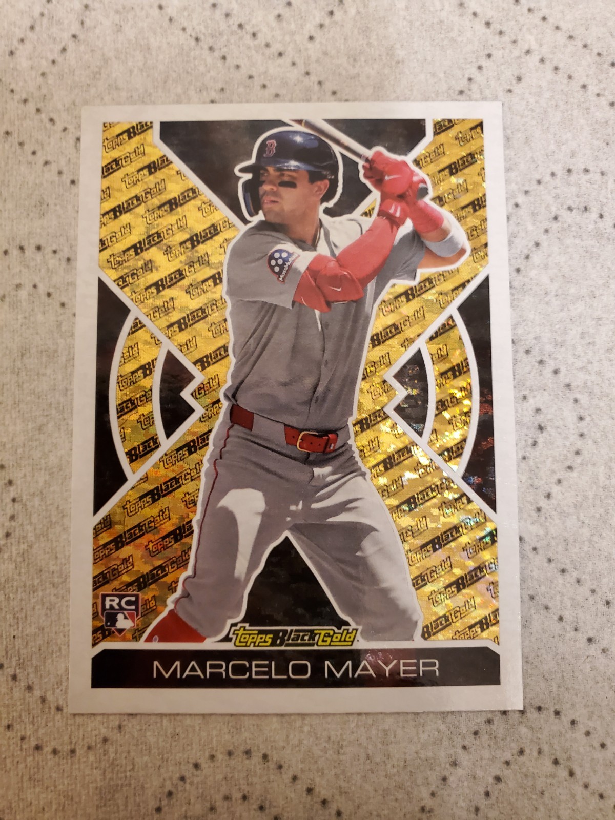 2025 Topps Update Series - Topps Black Gold Marcelo Mayer #BG-13 (RC)