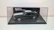 Fast and Furious Ford Mustang Fastback Altaya Diecast 1/43 Fanhome