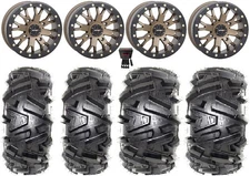 System 3 SB-4 Bronze (4+3) 14" Wheels 26" Moto MTC Tires RZR XP 1000 / PRO XP