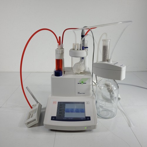 Mettler Toledo V10S Compact Volumetric Karl Fischer Titrator w/ Solvent Manager