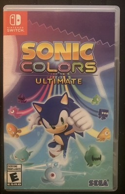 Sonic Colors Ultimate Nintendo Switch Game Working Tested