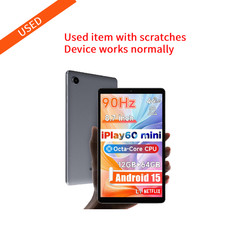 ALLDOCUBE Android 15 Tablet 8.7" 90Hz 400Nits 12+64GB(512GB TF) 4G …