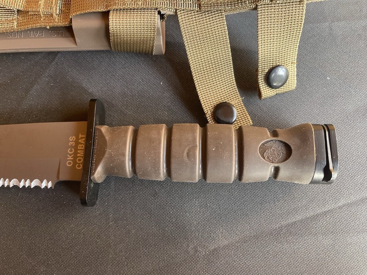 Ontario Knife OKC3S USMC Combat 8