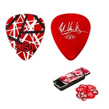 Evh 5150 Plectrum Guitar Picks Red Black White Eddie Van Halen 60Mm Max Grip