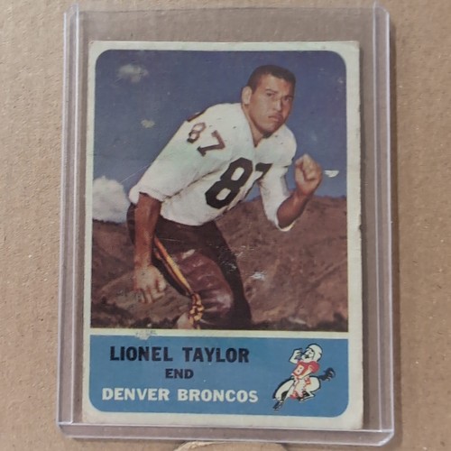 Lionel Taylor #36 1962 Fleer card