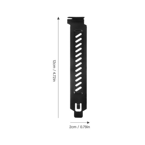 20 PCS Case Heat Dissipation Dustproof Cover Rear Slot Covers Pcie Plate Plates - Afbeelding 9 van 12