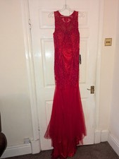Ladies Red UK Size 10 Prom/Pageant/Special Occassion Dress