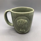 Vintage Unmarked McCoy Pottery RhoGam Ortho Pharmaceutical Advertising Mug Cup