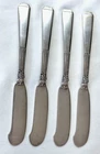 4 Gorham Sterling Silver Epic Pattern Butter Knives 125.5 grams 5.5" Long