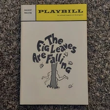 Dorothy Loudon "FIG LEAVES ARE FALLING" Barry Nelson 1968 FLOP Tryout Playbill