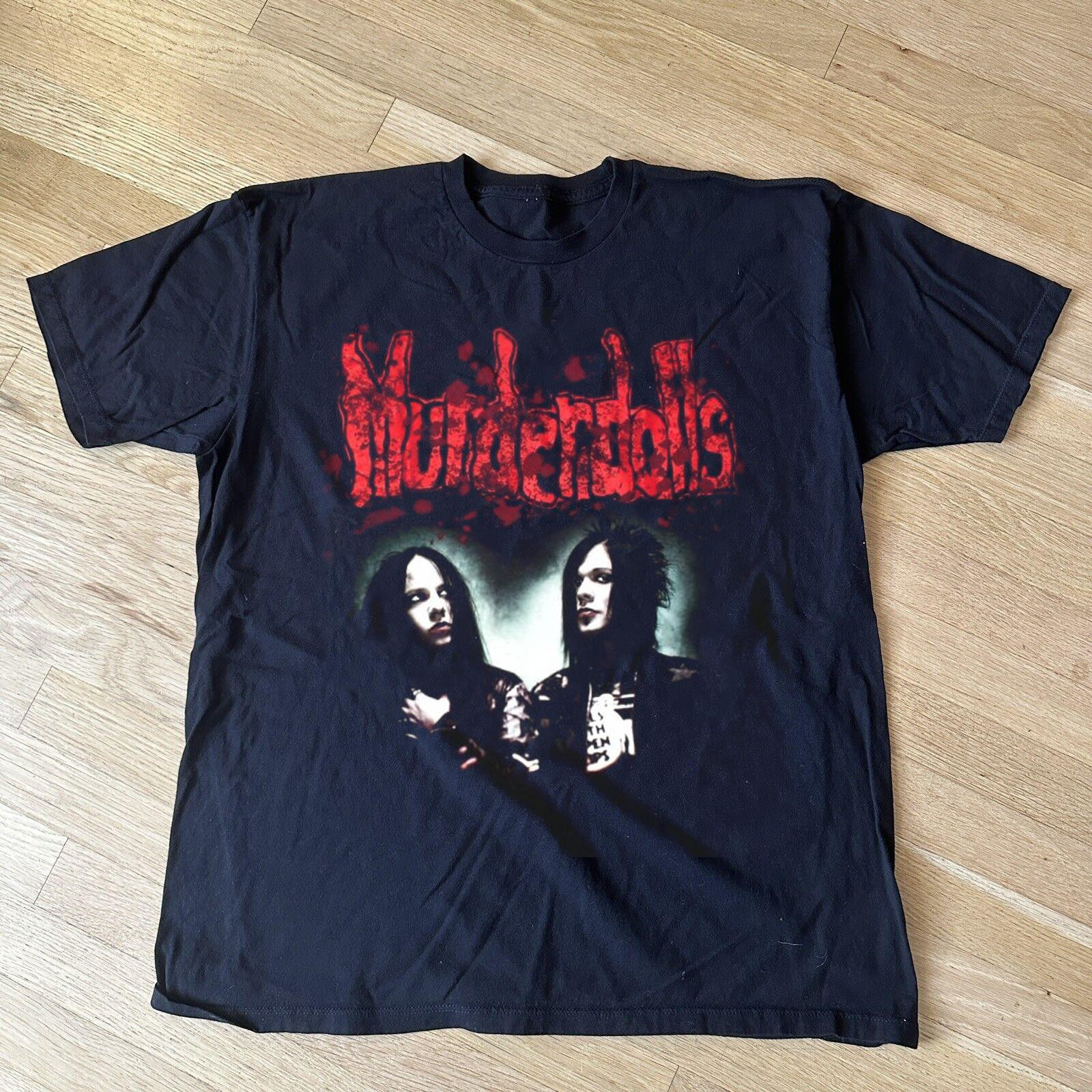 MURDERDOLLS Band Album Short Sleeve Cotton Black gift for men women Tshirt