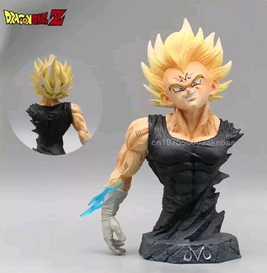 Figurine Dragon Ball sur Bureau : Sublimez votre Déco Manga avec le Buste Vegeta