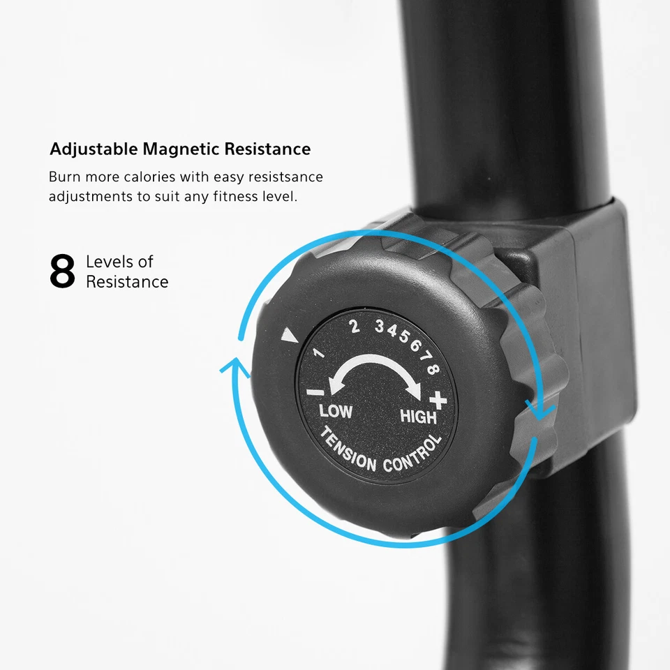 Recumbent Magnetic Exercise Bike Lifespan 200 KG Max User Weight - image 4 of 4