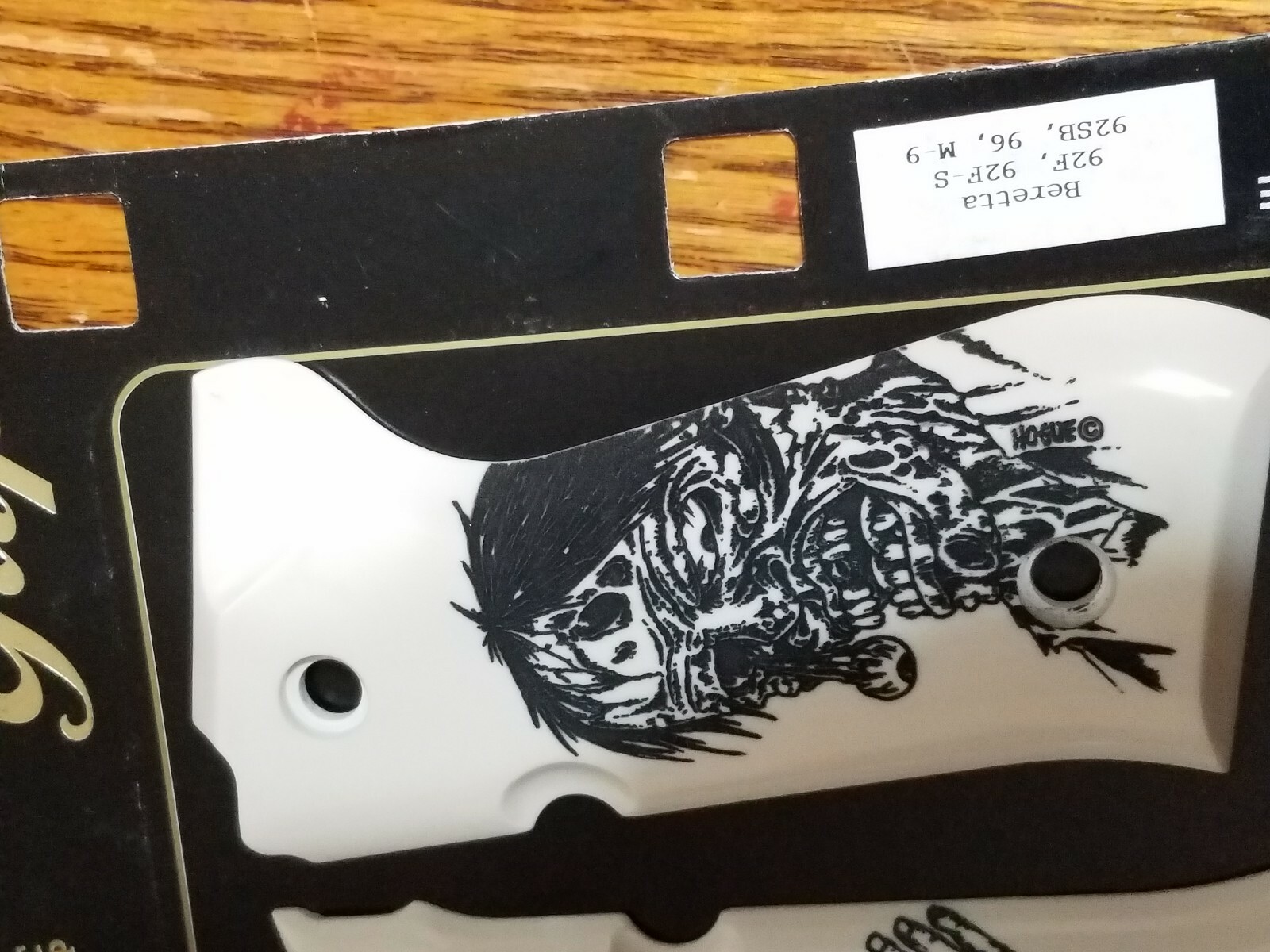 HOGUE COOL ZOMBIE GRIPS FOR BERETTA 92 96 & M9 92F 92FS 92SB PISTOLS