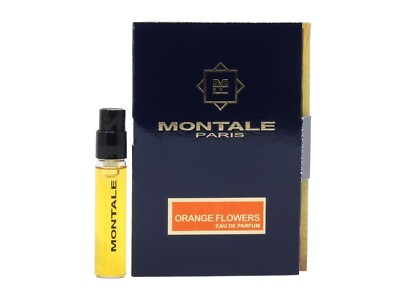 MONTALE PARIS ORANGE FLOWERS EDP 2.0ml .06fl oz x 1 PERFUME SPRAY SAMPLE VIAL
