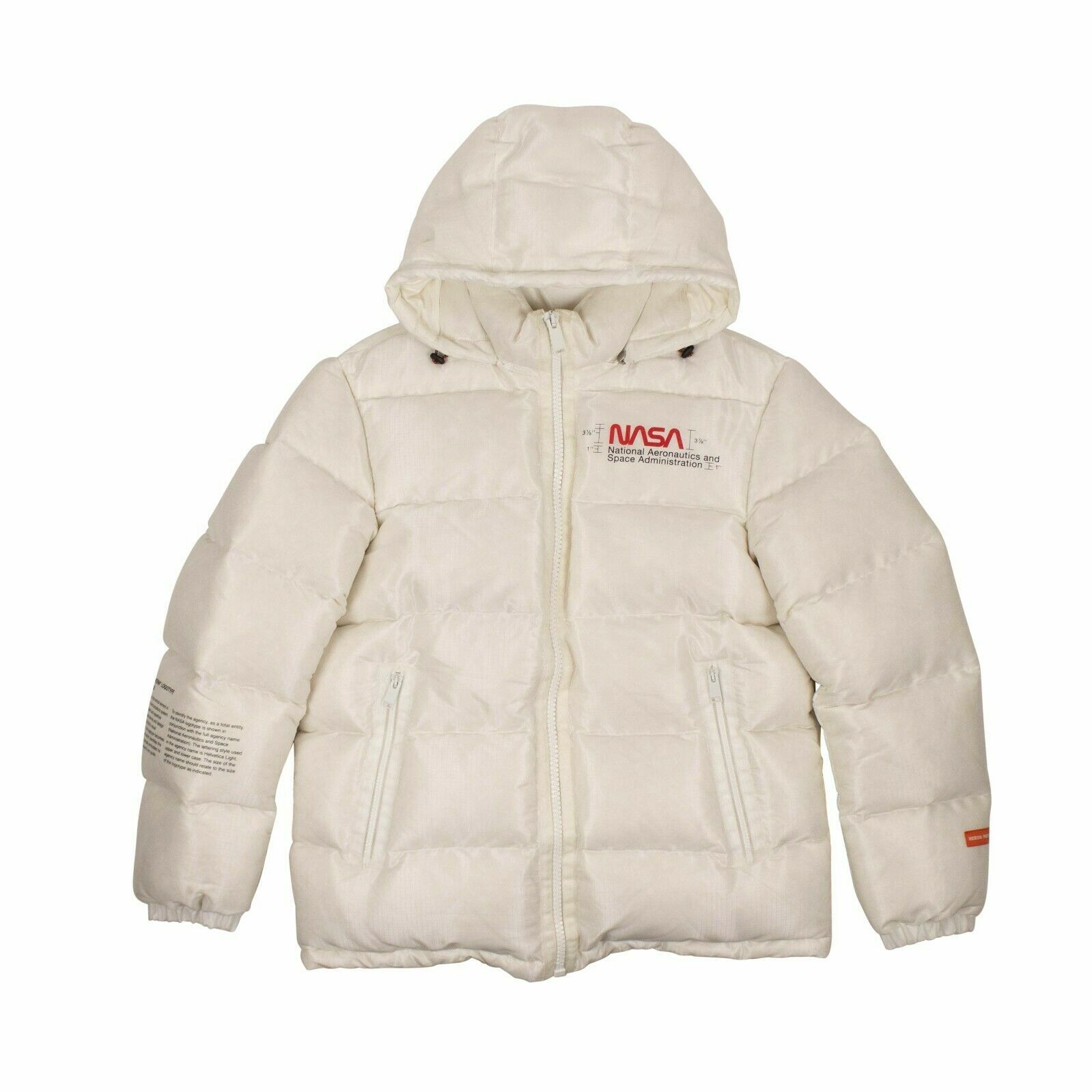 NASA Puffer Coat Size 