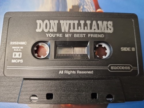 DON WILLIAMS - YOU’RE MY BEST FRIEND - CASSETTE - VGC - Picture 5 of 6
