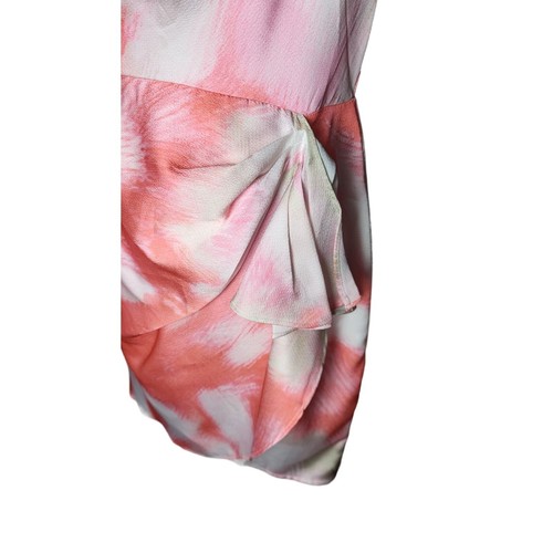 Musette Halter Watercolor Print Mini Dress - Picture 6 of 8