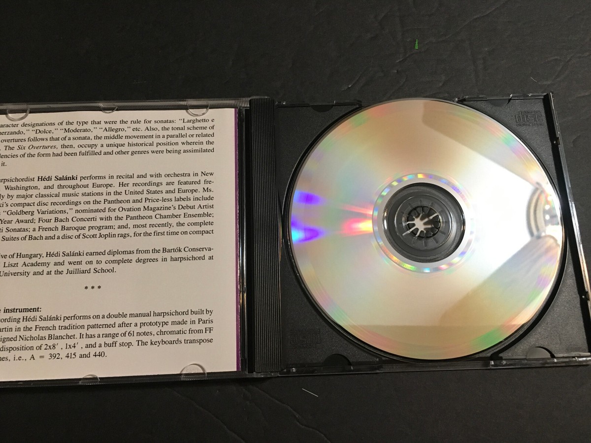 Telemann Six Overtures by Hedi Salanki (CD, 1989) | eBay
