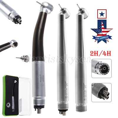 Dental High Speed Handpiece Turbine /45° Surgical High Speed 2/4Holes