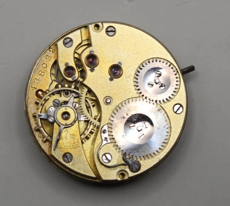 IWC International Watch Co. Movimiento Completo - Cuerda Manual + Corona Cebolla DORADA Foto 2 de 4