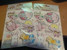 2X 3D STICKERS BABY GIRL FOR SCRAPBOOKING/JOURNAL  15X10 CM NEW