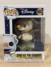 The Nightmare Before Christmas -Zero as the Chariot Pop! Vinyl Figure  #1403.