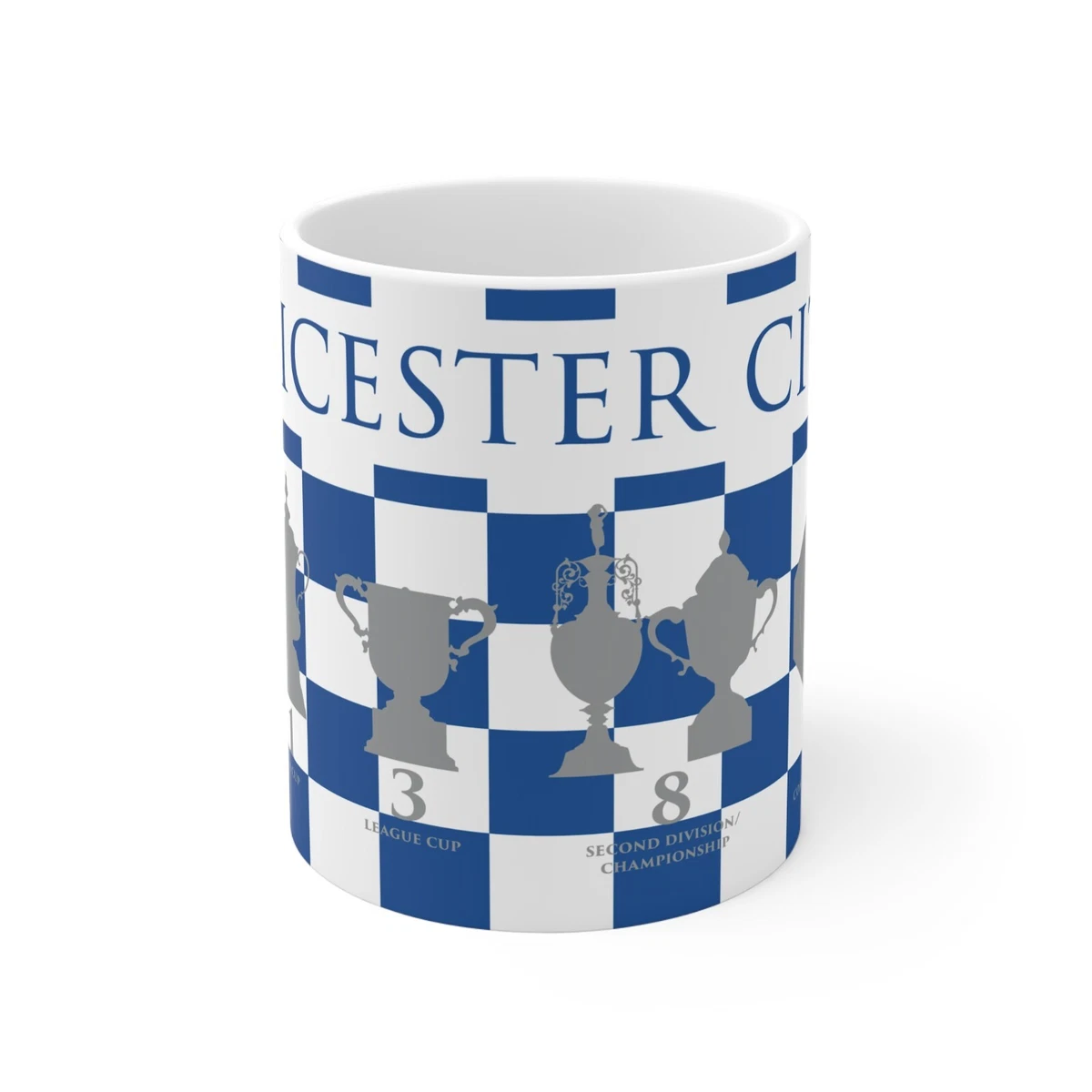 Leicester City Tazza (Football Club Design tema, colore