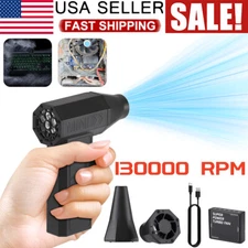 Portable Mini Handheld Turbo Fan Jet Turbo Violent Fan 13W RPM Powerful Blower