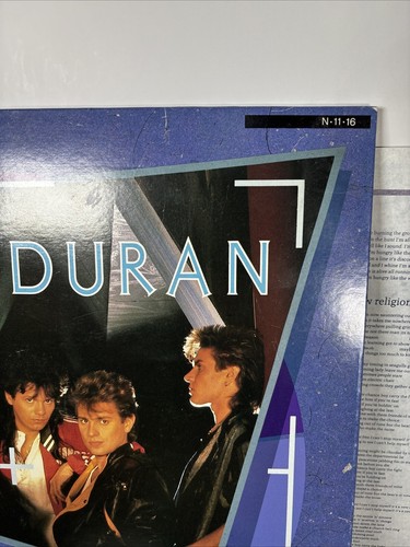 Duran Duran Arena | Recorded Around The World 1984 Vinyl LP w/ Book & Inner EX - Foto 8 di 17