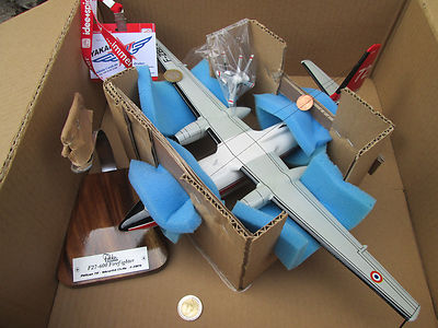  Fokker 27 Firefighter PELICAN  72 F-ZBFG Woodmodel  / Aircraft / YAKAiR