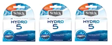Schick Hydro 5 Refill Razor Blade, 12 Cartridges BNIB