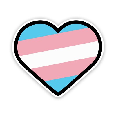 Adesivo in vinile impermeabile arcobaleno LGBTQ