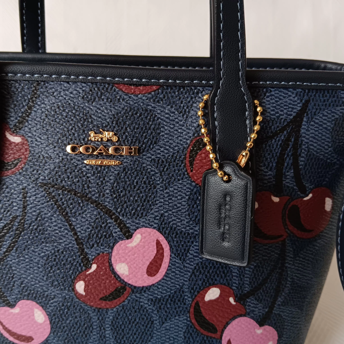 NWT Coach MINI City Tote Crossbody Bag in Signature Canvas W NWT Coach MINI City Tote Crossbody Bag in Signature Canvas W