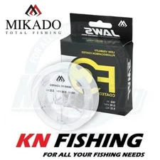MIKADO JAWS CLEAR 50m Fluorocoated Fishing Line 0.16mm - 0.30mm