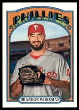 2021 Topps Heritage #337 Brandon Workman