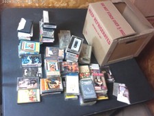 87 lot of cassette tapes play with various artists singers bands  music genres