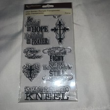 Religious Clear Stamps by Recollections   NEW Hope - Religious