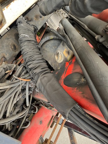 PALFINGER PK13001K CRANE 2017 PIPED FOR AUGER USED LIGHT FIRE DAMAGE HIAB ATLAS - Picture 12 of 16
