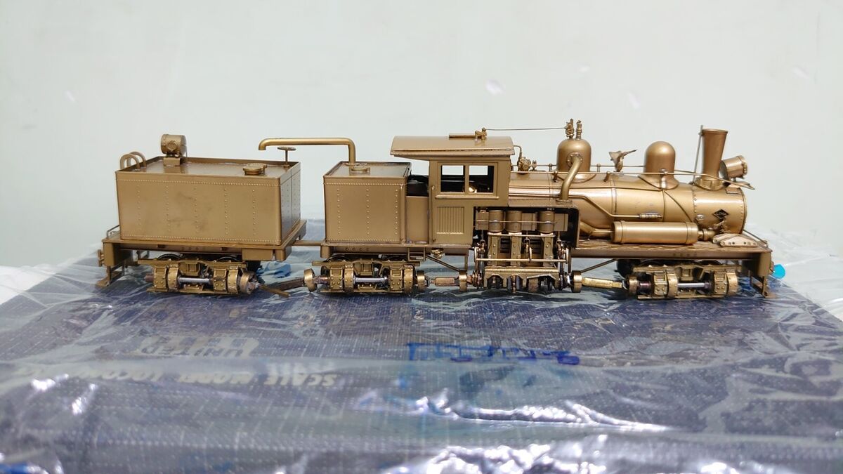 United PFM Brass 3-Truck Shay Class B Geared Locomotive United PFM Brass 3-Truck Shay Class B Geared Locomotive