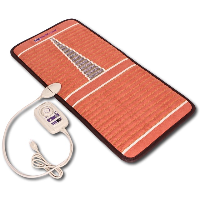 MediCrystal FIR Amethyst Mat Negative Ion Infrared Heating Pad