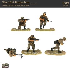 1:32 Unimax Toys Forces of Valor Iraq War US Army Desert Soldier 5 Figure Lot