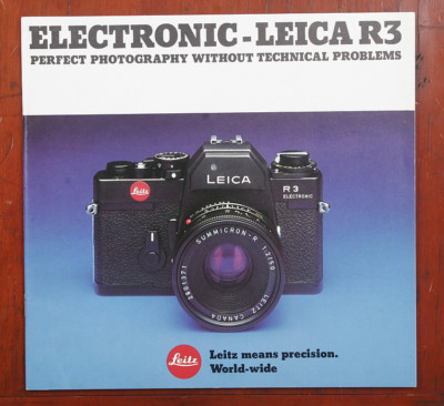 LEICA R3 SALES BROCHURE/164878 | eBay