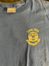 CWA Communication workers Minneapolis MN T shirt vintage 80s 90s XL my shirt