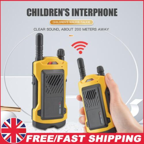 2pcs Walkie Talkies 2 Way Radio Toy Handheld Interphone Toy for Boys Girls - Afbeelding 1 van 12