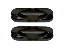 10 Black Ball Chain Snap Connector Clasps - Fits 3.2mm #6 Chains - Made in USA