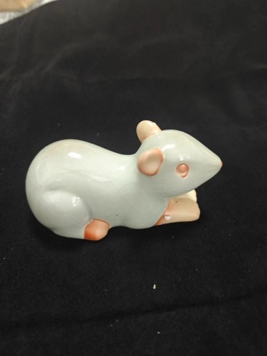 chinese porcelain geyao ge ware 12 zodiac:rat - Picture 2 of 5