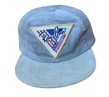 Vintage Ray-Ban Corduroy Fitted Hat XL Bausch And Lomb