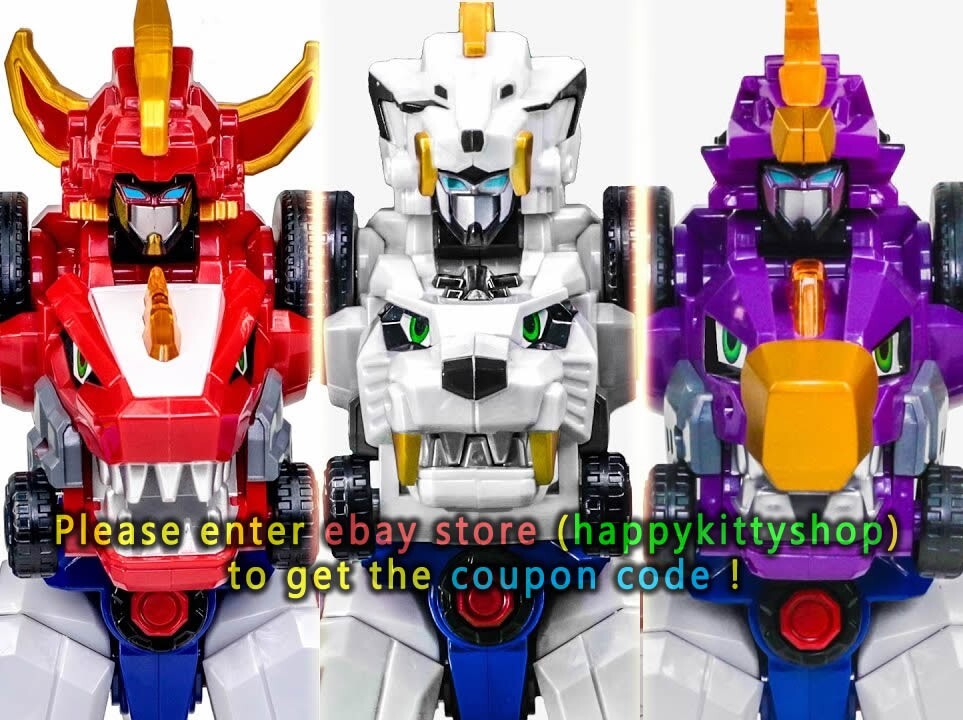 Dino Core 8 Figure Set D-Buster Tyranno Saber Stego