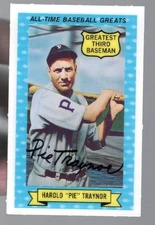 1970 Rold Gold All-Time Baseball Greats Pie Traynor #8 HOF